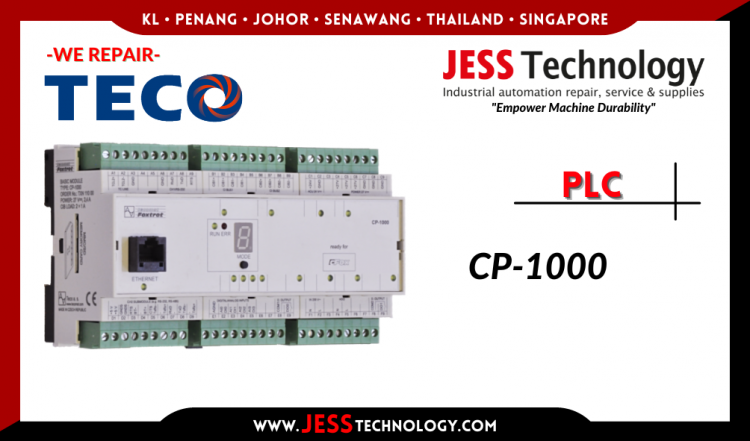 รับซ่อม TECO PLC CP-1000 ชลบุรี, ศรีราชา, ระยอง