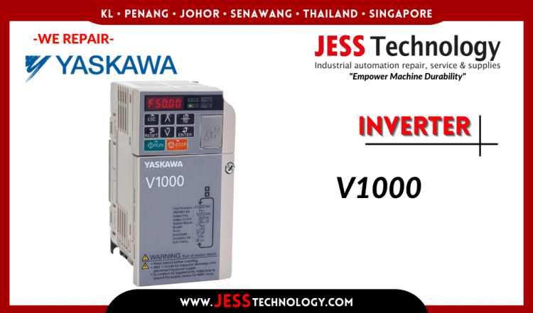 รับซ่อม YASKAWA INVERTER V1000 ชลบุรี, ศรีราชา, ระยอง