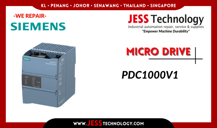 รับซ่อม SIEMENS MICRO DRIVE PDC1000V1 ชลบุรี, ศรีราชา, ระยอง