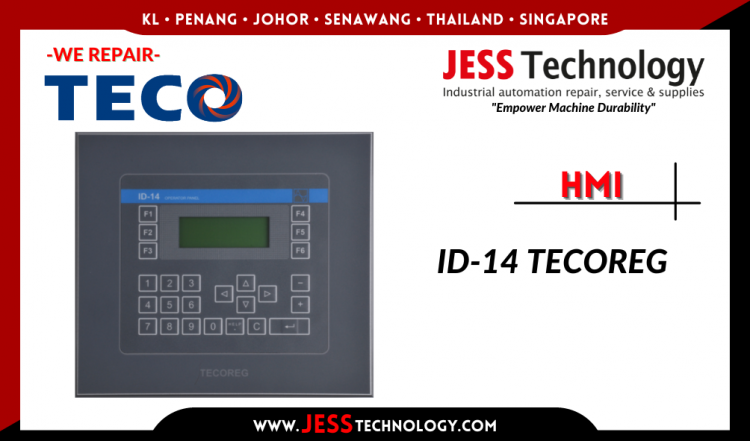 รับซ่อม TECO HMI ID-14 TECOREG ชลบุรี, ศรีราชา, ระยอง