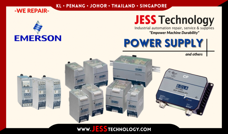 รับซ่อม   EMERSON POWER SUPPLY  ชลบุรี, ศรีราชา, ระยอง