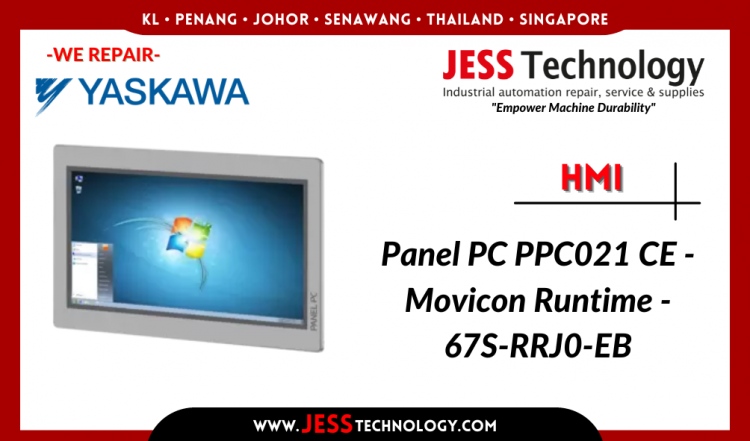 รับซ่อม  YASKAWA HMI Panel PC PPC021 CE ชลบุรี, ศรีราชา, ระยอง