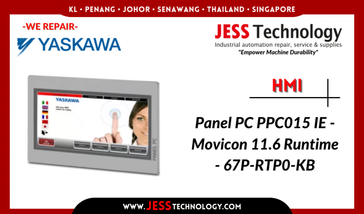 รับซ่อม YASKAWA HMI Panel PC PPC015 IE ชลบุรี, ศรีราชา, ระยอง