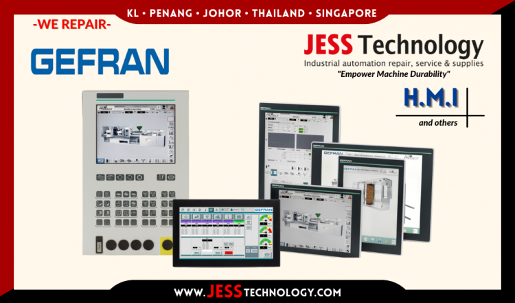 รับซ่อม GEFRAN HMI ชลบุรี, ศรีราชา, ระยอง