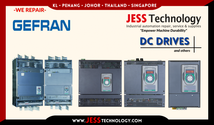 รับซ่อม GEFRAN DC DRIVES ชลบุรี, ศรีราชา, ระยอง