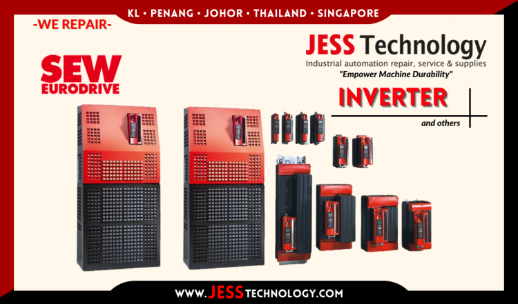 รับซ่อม  SEW EURODRIVE INVERTER  ชลบุรี, ศรีราชา, ระยอง