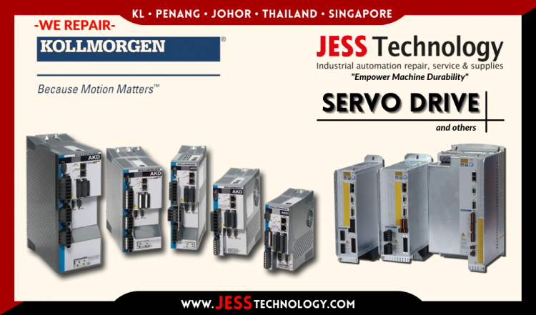 รับซ่อม KOLLMORGEN SERVO DRIVE ชลบุรี, ศรีราชา, ระยอง