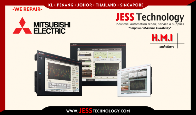 รับซ่อม MITSUBISHI ELECTRIC HMI ชลบุรี, ศรีราชา, ระยอง