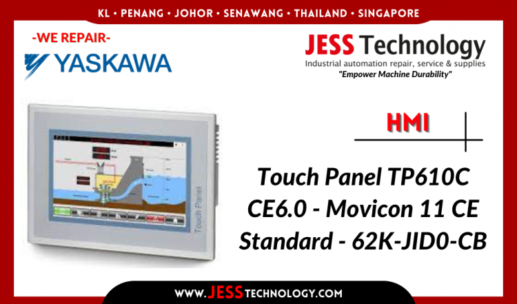 รับซอม YASKAWA HMI Touch Panel TP610C CE6.0 ชลบุรี, ศรีราชา, ระยอง