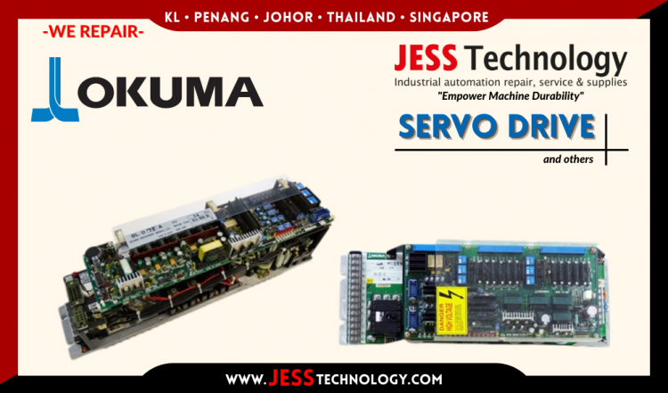 รับซ่อม  OKUMA SERVO DRIVE ชลบุรี, ศรีราชา, ระยอง