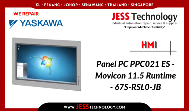 รับซ่อม YASKAWA HMI Panel PC PPC021 ES ชลบุรี, ศรีราชา, ระยอง