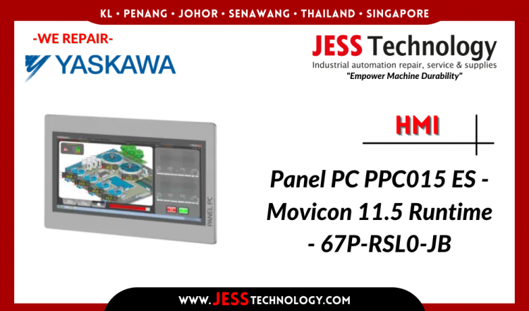 รับซ่อม YASKAWA HMI Panel PC PPC015 ES ชลบุรี, ศรีราชา, ระยอง