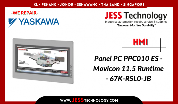 รับซ่อม  YASKAWA HMI Panel PC PPC010 ES ชลบุรี, ศรีราชา, ระยอง