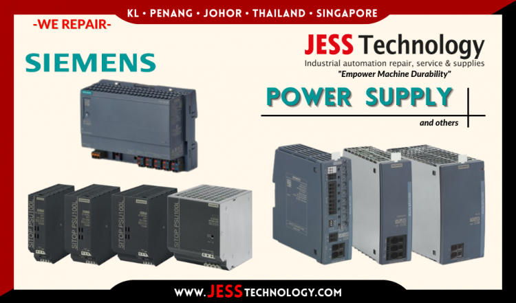 รับซ่อม SIEMENS POWER SUPPLY ชลบุรี, ศรีราชา, ระยอง