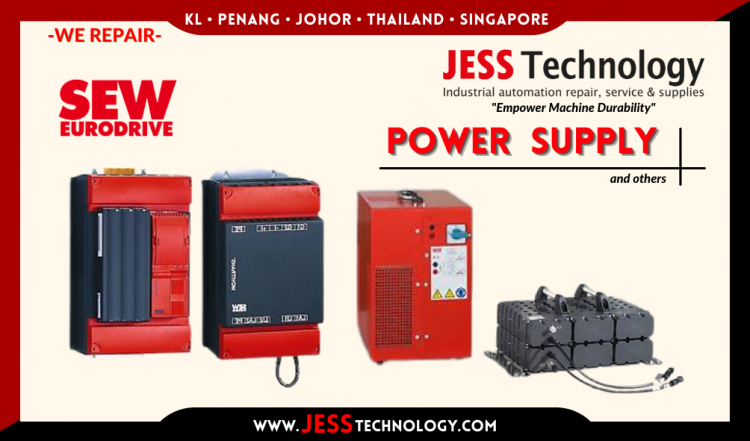 รับซ่อม SEW EURODRIVE POWER SUPPLY ชลบุรี, ศรีราชา, ระยอง