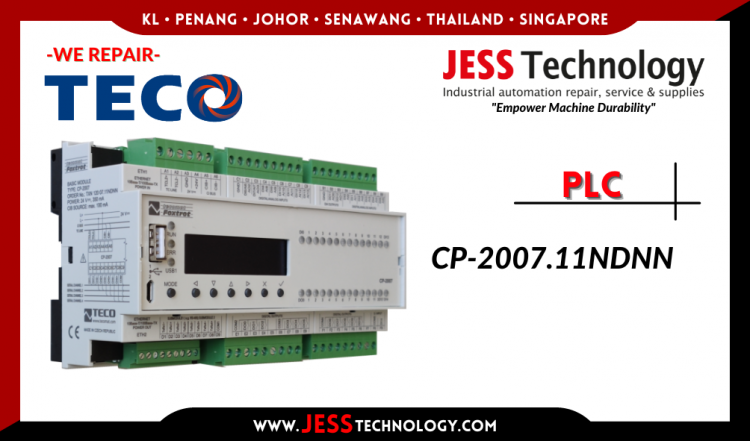 รับซ่อม TECO PLC CP-2007.11NDNN ชลบุรี, ศรีราชา, ระยอง