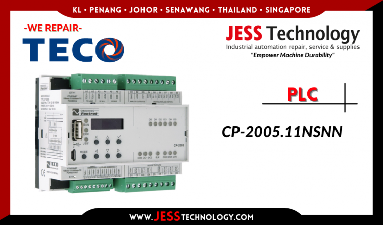 รับซ่อม TTECO PLC CP-2005.11NSNN ชลบุรี, ศรีราชา, ระยอง