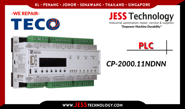 รับซ่อม TECO PLC CP-2000.11NDNN ชลบุรี, ศรีราชา, ระยอง