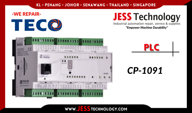 รับซ่อม TECO PLC CP-1091 ชลบุรี, ศรีราชา, ระยอง