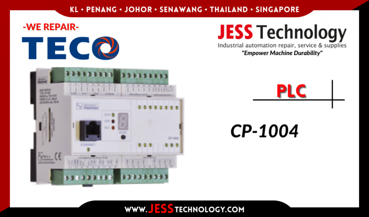 รับซ่อม TECO PLC CP-1004 ชลบุรี, ศรีราชา, ระยอง