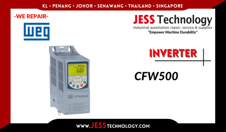 รับซ่อม WEG INVERTER CFW500 ชลบุรี, ศรีราชา, ระยอง