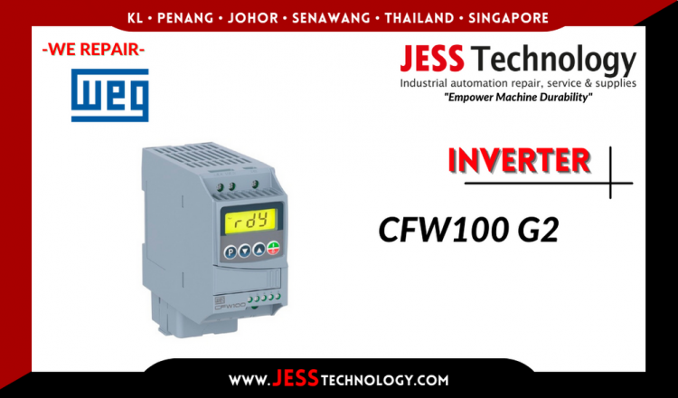 รับซ่อม WEG INVERTER CFW100 G2 ชลบุรี, ศรีราชา, ระยอง