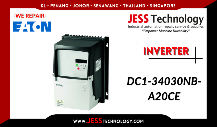 รับซ่อม EATON INVERTER DC1-34030NB-A20CE ชลบุรี, ศรีราชา, ระยอง