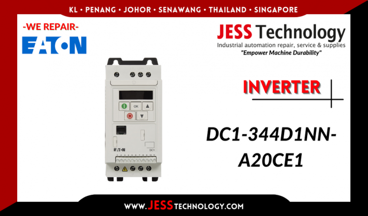 รับซ่อม EATON INVERTER DC1-344D1NN-A20CE1 ชลบุรี, ศรีราชา, ระยอง