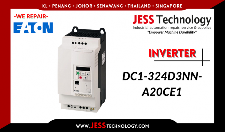 รับซ่อม  EATON INVERTER DC1-324D3NN-A20CE1 ชลบุรี, ศรีราชา, ระยอง