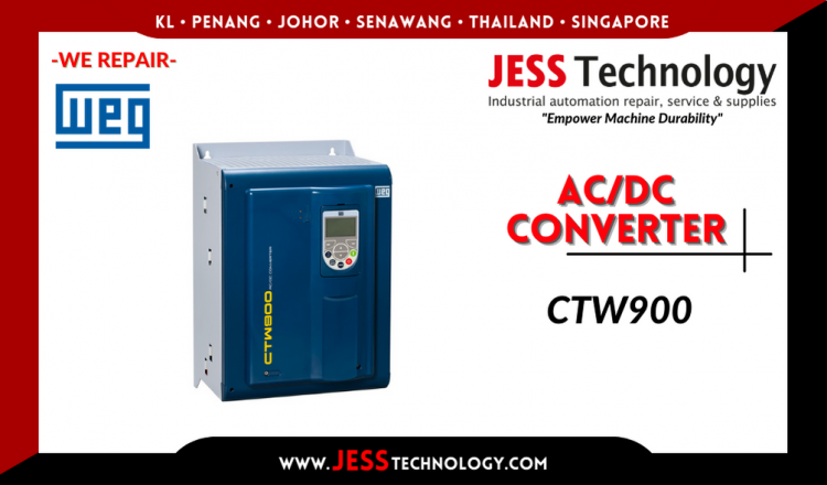 รับซ่อม WEG AC/DC CONVERTER CTW900 ชลบุรี, ศรีราชา, ระยอง