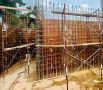 Retaining wall work by for 3-storey Bungalow by Stylehome.