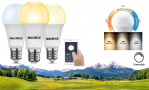 12W 3 COLOUR HANDPHONE CONTROL E27 LED BULB (6000/4000/3000K)