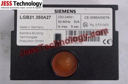 JESS - Repair Siemens LGB21.350A27 burner controller in Malaysia, Singapore, Indonesia, Thailand.