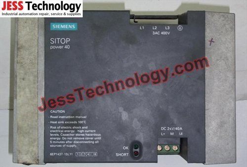 JESS - Repair Siemens SITOP power 40 6EP1437-1SL11 power supply 6EP14371SL11 in Malaysia, Singapore,