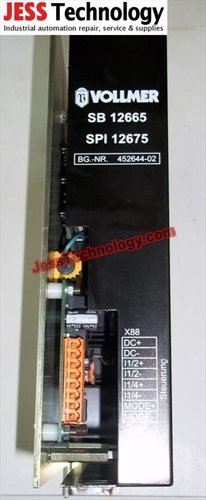 JESS - Repair Vollmer SB 12665 SPI 12675 in Malaysia, Singapore, Indonesia, Thailand.