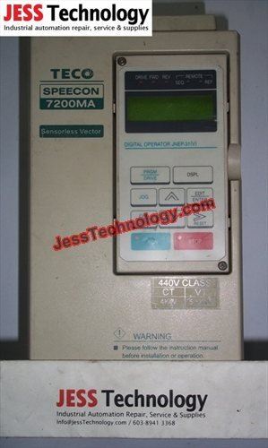 JESS - Repair JNTMBGBB0005AZ-U Teco inverter JNTM in Malaysia, Singapore, Indonesia, Thailand.