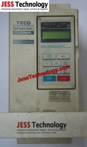 JESS - Repair JNTMBGBB0003AZ-U- Teco inverter 7200MA in Malaysia, Singapore, Indonesia, Thailand.