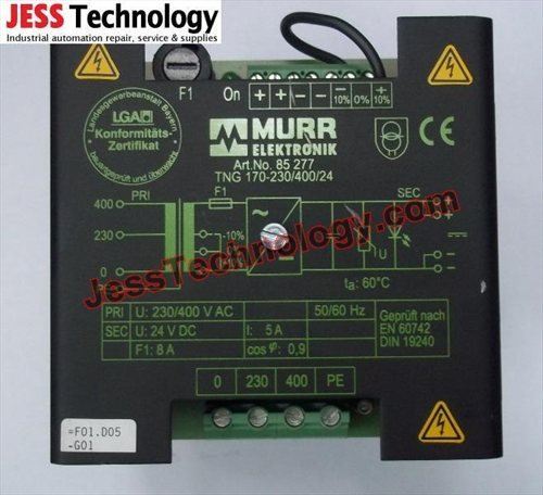 JESS - Repair MURR DC POWER SUPPLY TNG170-230/400/24 in Selangor, KL, Penang, Johor, Melaka, Perak