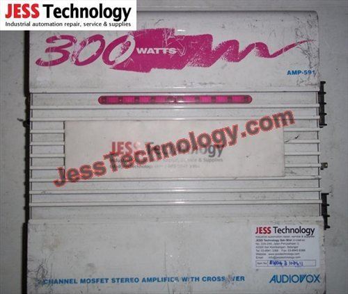 JESS - Repair AUDIOVOX STEREO AMPLIFIER AMP-591 in Selangor, KL, Penang, Johor, Melaka, Perak