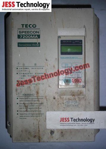 JESS - Repair TECO SPEECON 7200MA JNTMBGBB0020AZ-U in Selangor, KL, Penang, Johor, Melaka, Perak