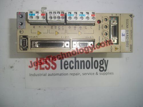 SGDM-04AC-SD2 - JESS Repair YASKAWA SERVOPACK in Malaysia, Singapore, Indonesia, Thailand