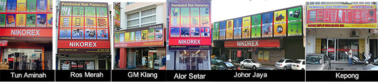  Nikorex  Display Products M Sdn Bhd Malaysia Johor Bahru  