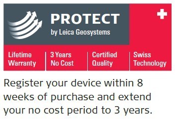 Laser Distance Meter Leica DISTO D110 PROTECT warranty