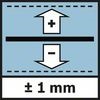 Tolerance 1 mm Measuring accuracy of 卤 1 mm,Icon